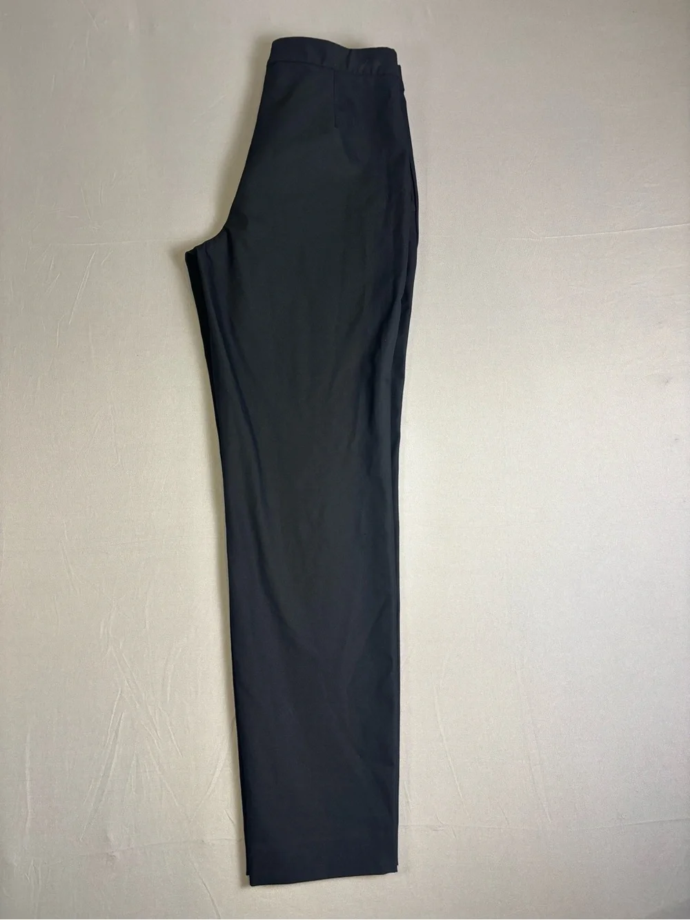 THEORY Thaniel Cropped Black Slim Trousers Size 2 New With Tags - Picture 13 of 15